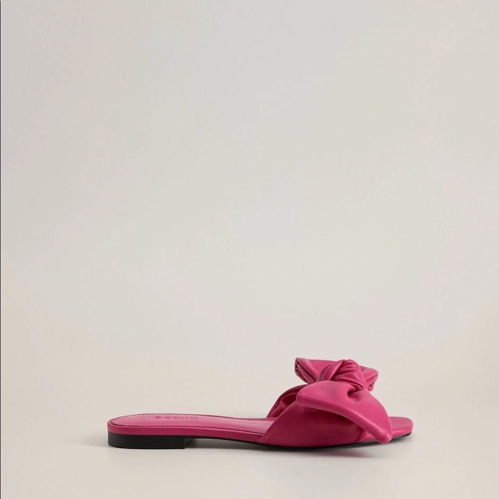 Pink flat sliders - Picture 4 of 5